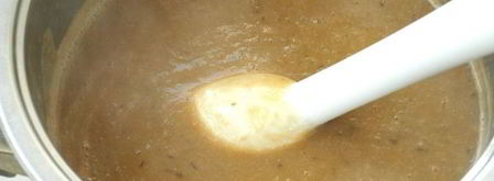 суп-пюре с баклажанами и чечевицей. Шаг 5