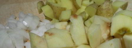 свекольный суп-пюре с яблоком и тимьяном. Шаг 3