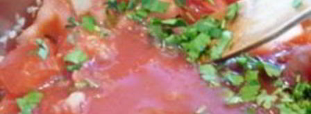 томатный суп-пюре простой. Шаг 3