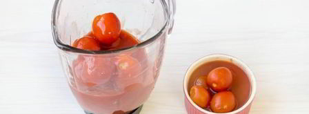 томатный суп-пюре с базиликом. Шаг 6