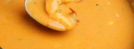 томатный суп-пюре с креветками. Шаг 5