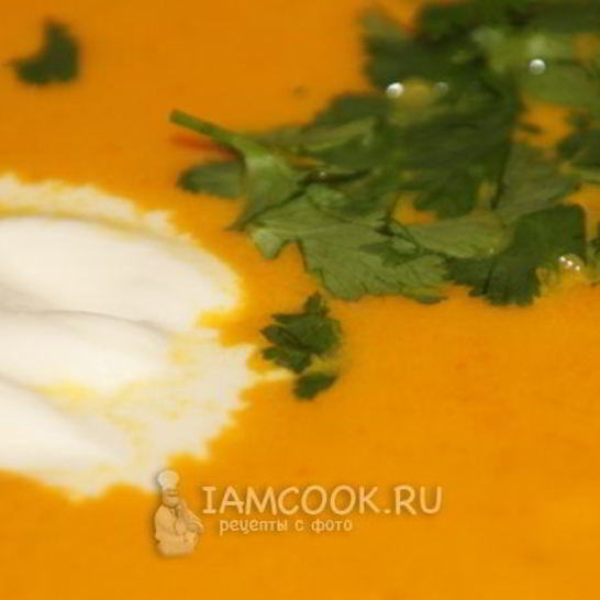 Рецепт тыквенного супа-пюре со сливками