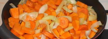 тыквенный суп-пюре со сливками. Шаг 3