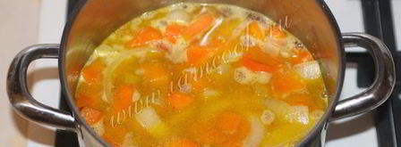 тыквенный суп-пюре со сливками. Шаг 4