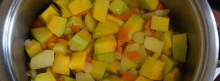 тыквенный суп-пюре. Шаг 8