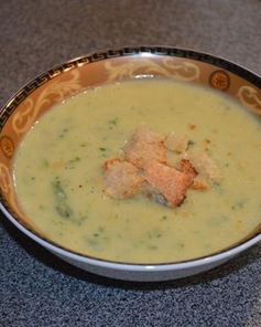 Зеленый суп-пюре