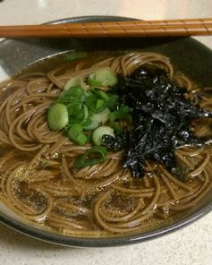 Суп Рамен с гречневой лапшой