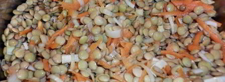 суп с чечевицей и цветной капустой. Шаг 3