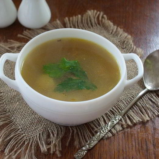 Суп с фаршем и рисом