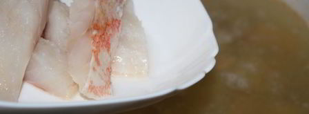 суп с форелью и морским окунем. Шаг 8