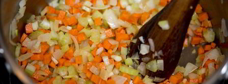 суп с фрикадельками и бобовыми. Шаг 2