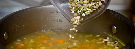 суп с фрикадельками и бобовыми. Шаг 3