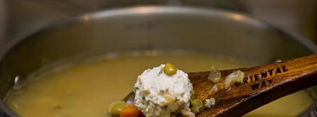 суп с фрикадельками и бобовыми. Шаг 6