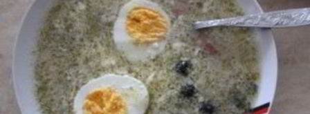 суп с колбасой и яйцом. Шаг 9