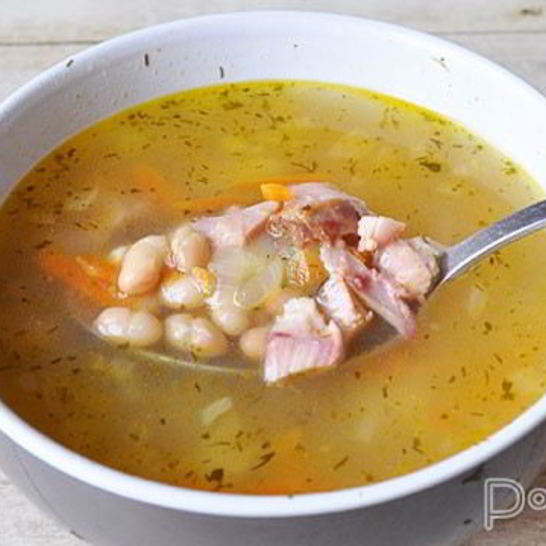 Рецепт супа с копченой курицей