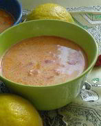 Суп с креветками