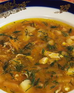 Суп с куриными крылышками