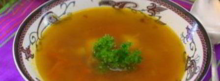 суп с кусочками говядины. Шаг 6