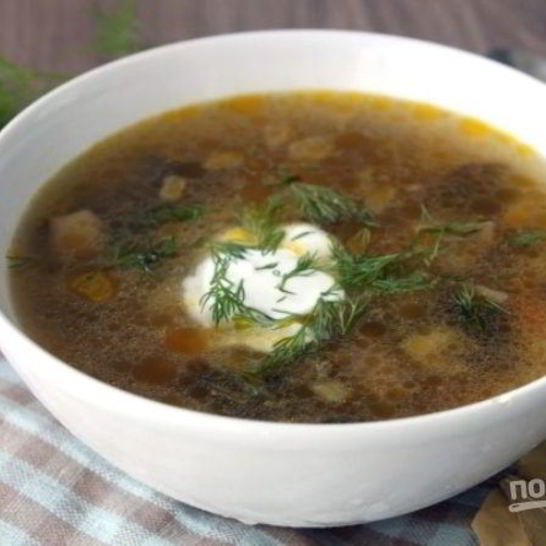 Рецепт супа с лесными грибами