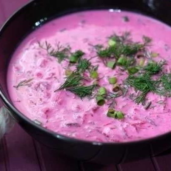 Рецепт свекольника на кефире