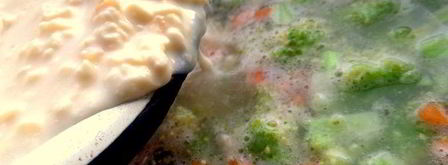 овощной сырный суп. Шаг 6