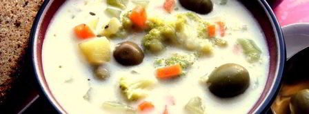 овощной сырный суп. Шаг 9