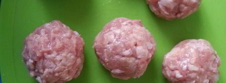 сырно-чесночный суп с фрикадельками. Шаг 4