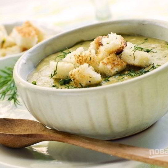 Рецепт сырного крема-супа с плавленым сыром