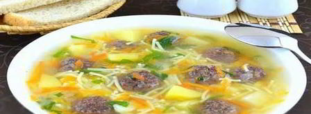 сырный суп с фрикадельками. Шаг 13