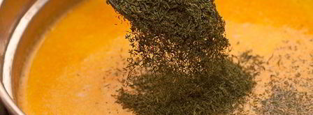 сырный суп с креветками. Шаг 7