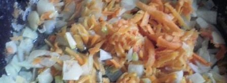 сырный суп с курицей и помидорами. Шаг 3