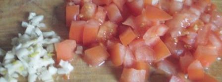 сырный суп с курицей и помидорами. Шаг 4