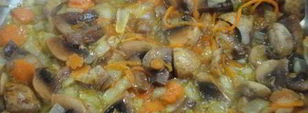 сырный суп с шампиньонами. Шаг 3