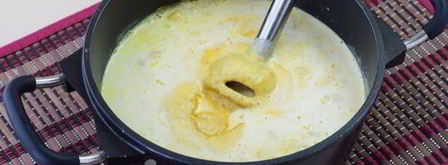 тыквенный суп с креветками. Шаг 15