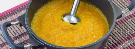 тыквенный суп с креветками. Шаг 13