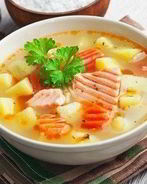 Уха из красной рыбы