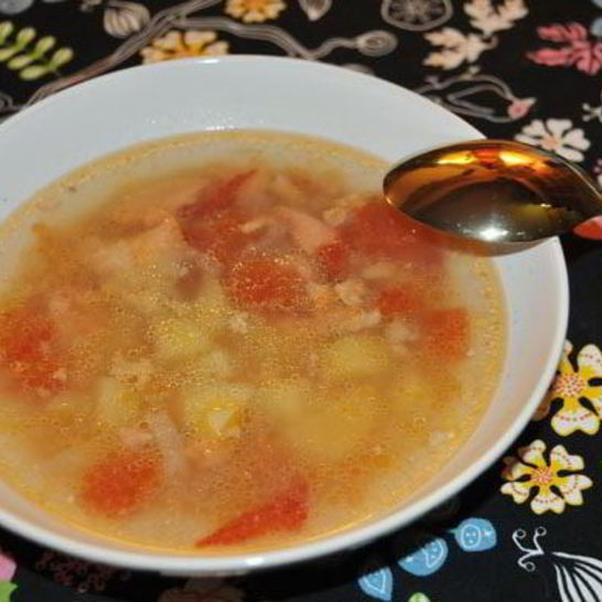 Рецепт ухи из семги