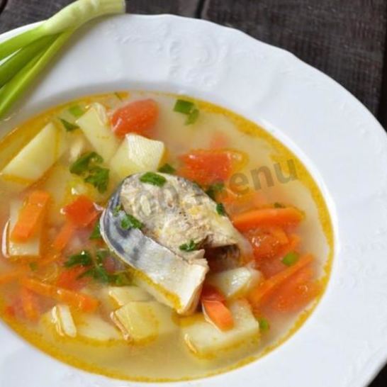 Рецепт ухи из скумбрии свежемороженой