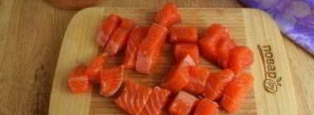 уха по-фински со сливками с лососем. Шаг 4