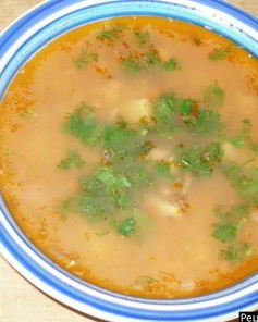 Вкусный рыбный суп из кильки в томатном соусе