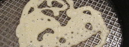 ажурные блинчики на молоке. Шаг 6