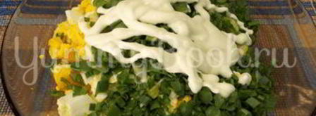 блинчики, фаршированные яйцом и луком. Шаг 6