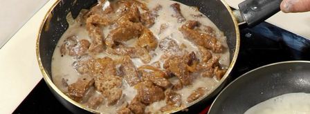 блинчики с мясом. Шаг 4