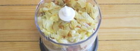 блинчики с паштетом из орехов и яиц. Шаг 5