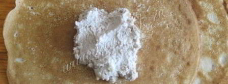 блинчики с паштетом из орехов и яиц. Шаг 7