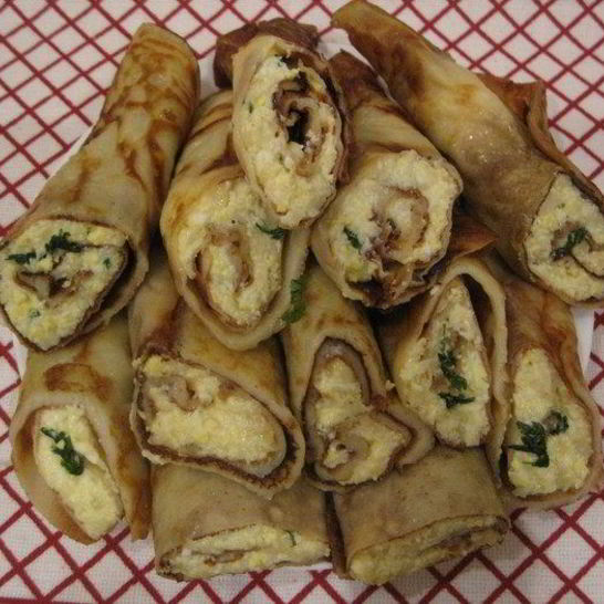 Рецепт блинчиков с пузырьками