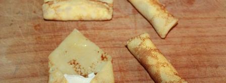 блинчики с творожной начинкой. Шаг 8