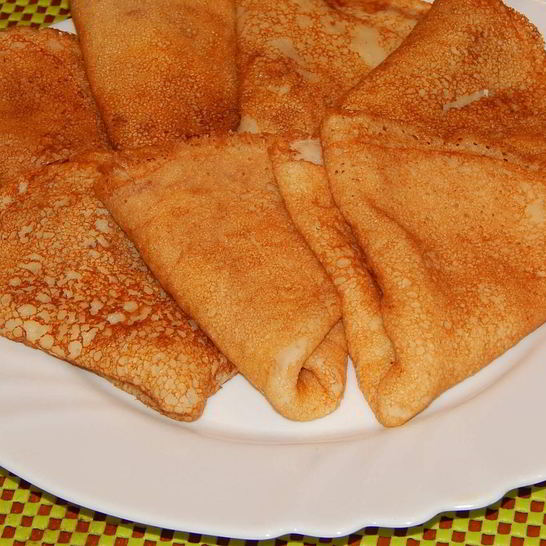 Рецепт блинчиков тонких