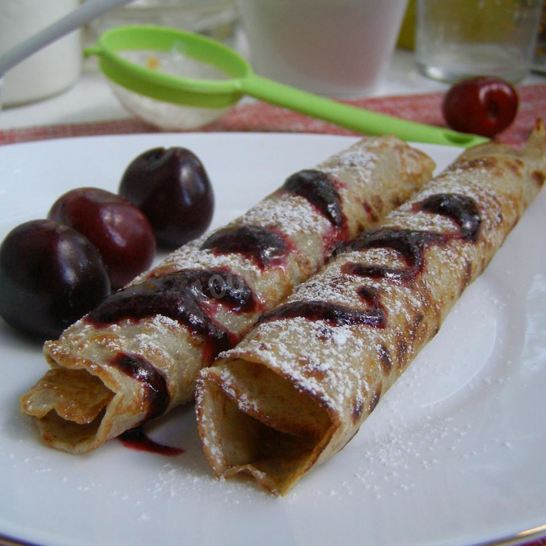 Рецепт блинов из гречневой и пшеничной муки