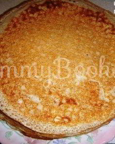 Блины на дрожжевом тесте